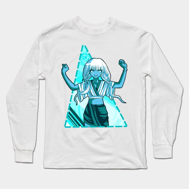 Angie Yonaga (Danganronpa) Long Sleeve T-Shirt by hidexmian